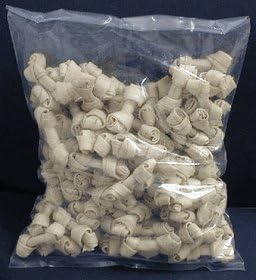 HDP 100 Count 2.5" Natural Rawhide Mini Bones