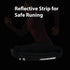 Slim Running Belt for Women Men, Runners Fanny Pack Phone Holder for Workout Jogging, Black Waist Belt