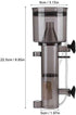Fdit Aquarium Protein Skimmer Hanging On Pump for Marine Aquarium Internal Water Filter