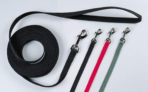 Cotton Dog Training Lead, 50', Red