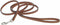 Coastal Pet Circle T Oak Tanned Leather Dog Leash - Durable Full-Grain Leather, Tan, 3/8" x 6'