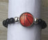 Sportybella Basketball Interchangeable Snap Charm Bracelet - Beaded Jewelry for Basketball Lovers