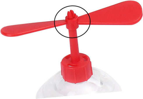 Homoyoyo 10 Pcs Mini Bike Accessories, Trendy Decor for Lovely Helmet, Dragonfly Propeller Suction Decor