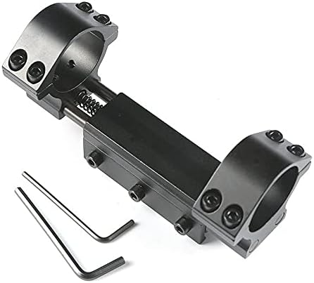Scope Mount 1 inch/30mm Dual Ring High Profile Picatinny Rail with Recoil Compensation