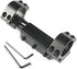Scope Mount 1 inch/30mm Dual Ring High Profile Picatinny Rail with Recoil Compensation