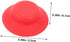 20pcs Red Silicone Gaskets for Beer Bottles - Airtight & Easy Install