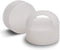 VitaJuwel LOOP - Protective Caps for VitaJuwel Crystal Water Bottles, Cloud White (Silicone)