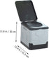 ULTECHNOVO Portable Folding Toilet - Travel Potty for Camping and Emergencies