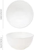 Generic 4/8pcs Meal(8pcs-White) Vertical Grain Bowl Reusable Household Plastic Anti-drop Rice Outdoor Camping