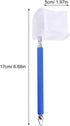 2pcs 17-52cm, Luxshiny Telescopic Aquarium Fish Net with Fine Mesh, Stainless Steel Retractable Handle Small Shrimp