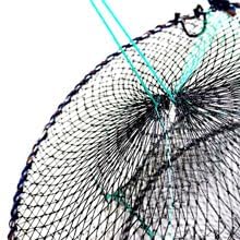 Bayou Trading USA (6 Pack), 40 25cm(16 10in), 10mm(0.4in) Crab Trap x x mesh,Collapsible, can Also be Used as Crawfish