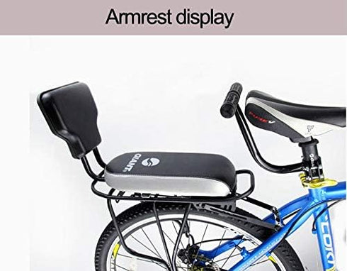 WANLIANG Bicycle Rear Seat Handle, Mountain Bike Road Bicycle Handlebar Armrest Accessories (Bend)