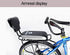 WANLIANG Bicycle Rear Seat Handle, Mountain Bike Road Bicycle Handlebar Armrest Accessories (Bend)