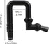 MiOYOOW 360° Rotation U Return Pipe for Aquarium Water Pump, Fish Tank Pump Nozzle
