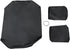 Golf Cart Front Seat Cover Staple On for Club Car PRE-2000 DS, Microfiber Leather Black