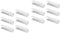 12 Pcs Safety Door Reinforcement Tools, Baby Gate and Stair Reinforcement Parts for Kids, White PVC Fence