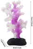 Aquarium Artificial Coral, Luminous Silicone Coral for Fish Landscape Decoration, Aquarium Ornaments