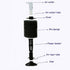 CNZ XY-2893 Air Driven 10 Layer Biochemical Bio Sponge Filter for Breeding Fry Betta Shrimp Discus