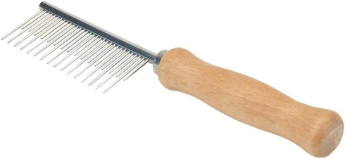 Coastal Pet Safari Dog Shedding Combs - Shedding Brush for Short and Long Hair, 7" x 1.5"
