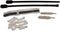 Tipton Action/Chamber Gun Cleaning Tool Set with Bore Mops, Nylon Brush for Firearm Maintenance