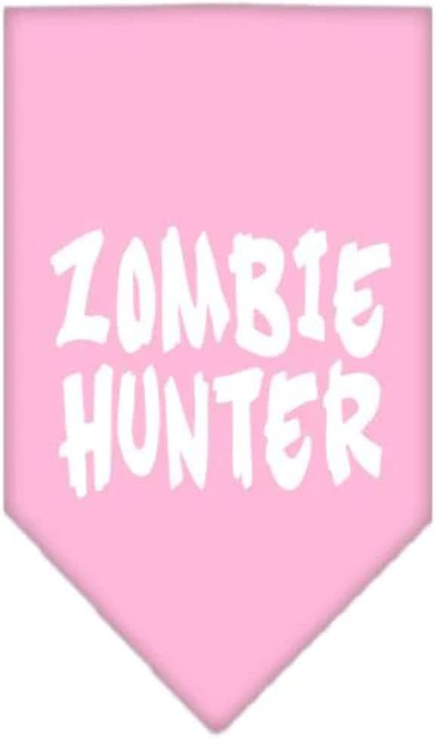 Mirage Pet Products Zombie Hunter Screen Print Bandana, Large, Turquoise