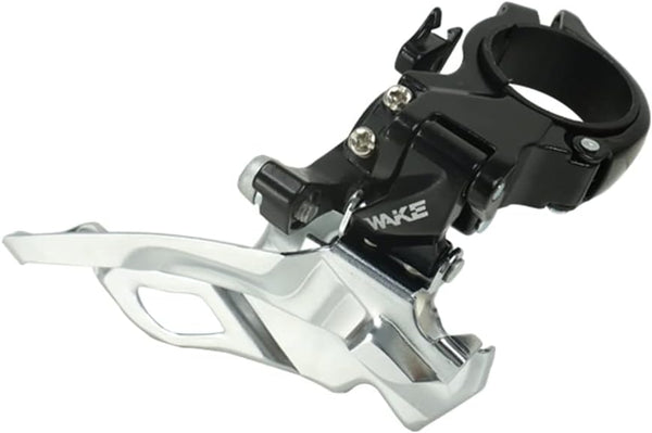 Front Derailleur 3 Speed, FOMTOR Universal 31.8mm and 34.9mm Aluminum Alloy Bike Derailleurs for MTB, BMX, Road Bikes