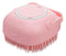 Pet Bath Massage Brush, Puppy Dog Cat Grooming Cleaning Soft (Pink)