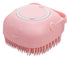 Pet Bath Massage Brush, Puppy Dog Cat Grooming Cleaning Soft (Pink)