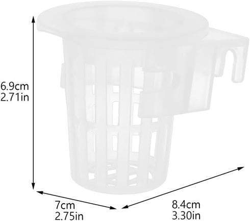 FOMIYES 4pcs Hanging Aquarium Planter, Aquatic Plant Cup for Tank Water Cultivation