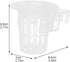 FOMIYES 4pcs Hanging Aquarium Planter, Aquatic Plant Cup for Tank Water Cultivation