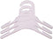 NACOCO 10pcs Pink Plastic Dog Puppy Pet Clothes Hanger, Set of 10, Size White, Small