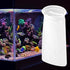 QWORK 3D Honeycomb Aquarium Filter Pads, 8 Pack White Filter Socks for Fresh & Saltwater Tanks, 4"x11.8".