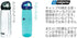 Nalgene On the Fly BPA-Free Water Bottle, Rhino with Brown/Black, 24 Oz