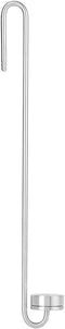 TOPINCN CO2 Diffuser, Stainless Steel CO2 Atomizer Bubble Counter for Aquarium Plants Water Grass (35cm).
