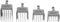 ubrobo PG10 Replacement Guide Combs Set for Pet Grooming Vacuum Kit
