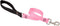 Traffic Leash by Lupine, 1" Wide Pink, 2-foot Long with Padded Handle