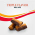 4 Oz Good'n'Fun Good 'n' Tasty Triple Flavor Roll Ups Cheese, Beef, Pork