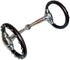 AJ Tack Silver Dot Sweet Iron Snaffle Bit - Mini/Pony