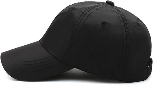 Waterproof Baseball Cap for Men and Women, Breathable UPF50+ Sport Outdoor Quick Dry Adjustable Rain Hat