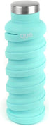que Bottle Collapsible Water Bottle for Travel and Outdoor, Food-Grade Silicone, 20oz (Misty Mint)