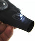 anso 1/2 Pack Flashing Rave Gloves with LED Light Beam - Black, for Outdoor Activities