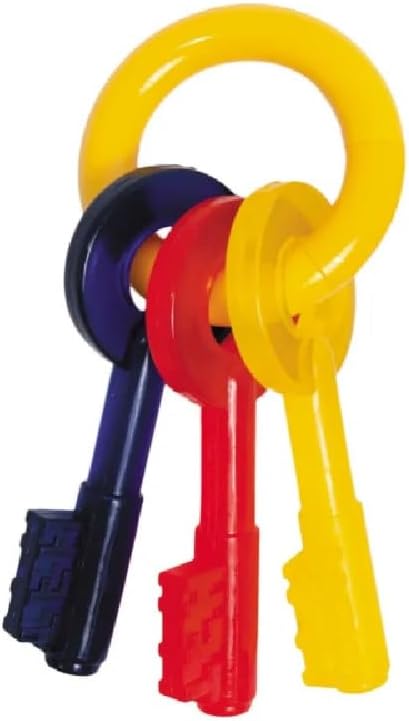 Generic Puppy Teething Keys, Rings or Pacifiers Durable Dog Dental Health Colorful Chew