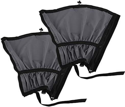 RiToEasysports 1 Pair Waterproof Leg Gaiters, Ski Gaiters for Ice Climbing, Hiking, Skiing