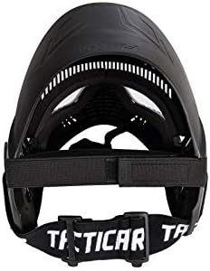 Lancer Tactical Full Face Airsoft Paintball Mask - High Strength Polyethylene with Visor