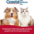 Coastal Pet Safari Curved Firm Slicker Dog Brush - 6.5" x 3.06" - Grooming Tools for Shedding Dogs