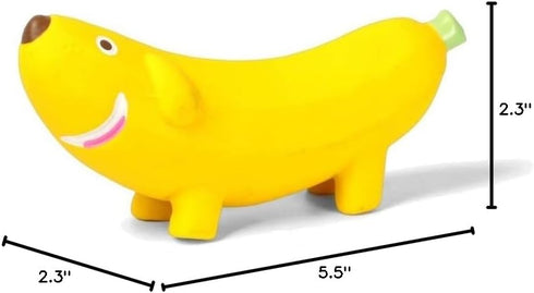 CatYou Dog Squeaky Toys, Safe Latex Chew Molar Toys for Small Medium Dogs