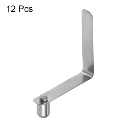 HARFINGTON 12pcs Kayak Paddle Snap Spring Clip - 33x8.5mm 65Mn Spring Steel for Tent Umbrella Camping
