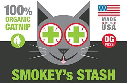 Smokey's Stash Catnip Spray for Cats, 2 Ounce Fresh Premium Maximum Potency nip Treat