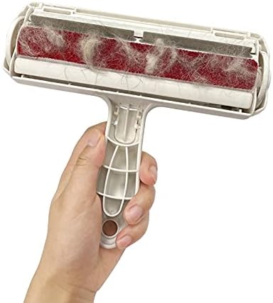Dog Hair Cat Brush, Pet Grooming Hair Remover Lint Roller Supplies for Couch, Bed, Shedding Furniture, Car Carpet