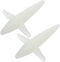 DOITOOL 2pcs Luminous Bird Shaped Trolling Lures Saltwater Fishing Teaser Tackle for